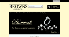 Desktop Screenshot of brownsofcongleton.com